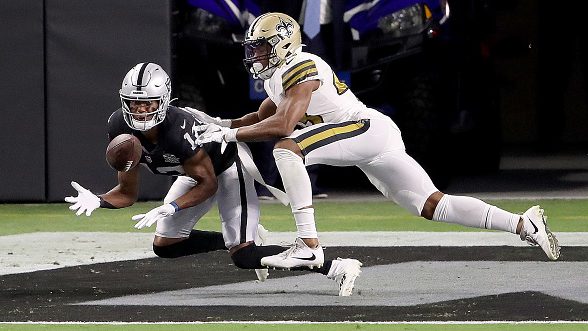 Las Vegas Raiders voitti New Orleans Saintsin voittoputkesta uudella kaudella